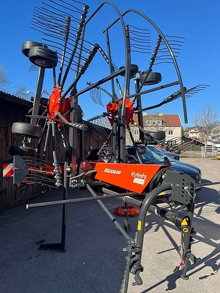Kubota RA2064M  Strängare dubbelrotor, buren 2 of 4