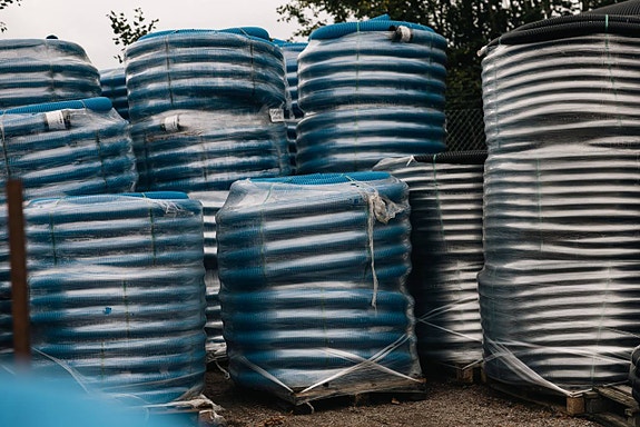 Jordbruksdränering - slang och rör