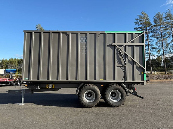 Hakarps - 20 tons ensilagekärra 710/45R22,5" 38m3 GRÅ / GRÅ 2 of 6