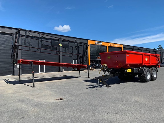 Hakarps - 20 tons ensilagekärra 710/45R22,5" 38m3 GRÅ / GRÅ 6 of 6