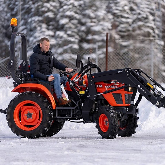 Kubota EK-1 261 Traktor från 139 000 kr kampanj pris 11 of 12