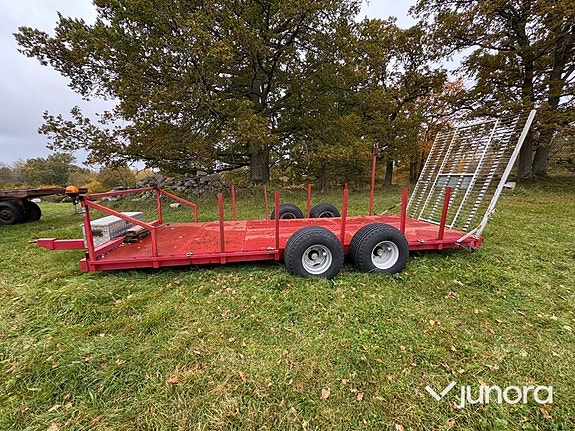 Maskintrailer - med vinsch