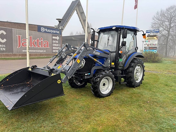 Traktor Lovol 50 hk 4wd med frontlastare, Stage V