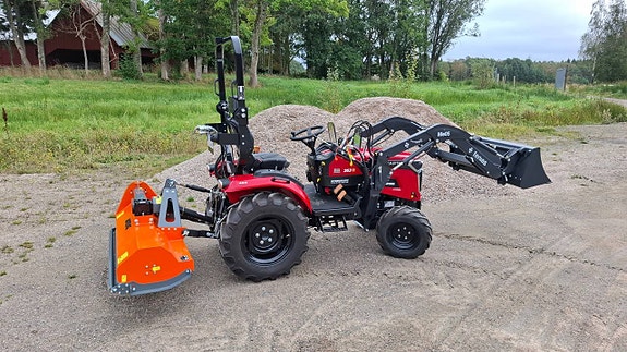 Kompakttraktor minitraktor Captain 263 4WD Steg5