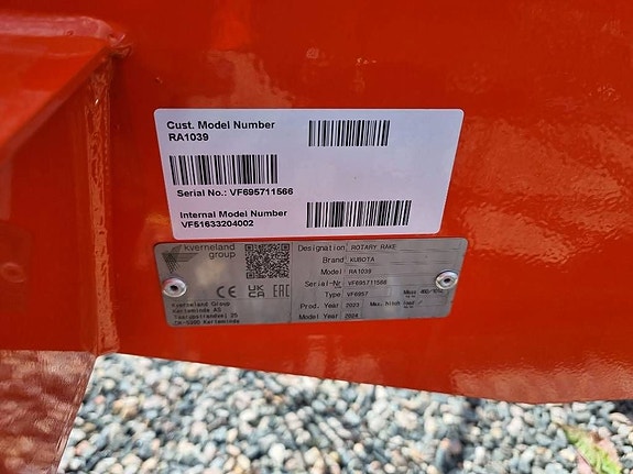 Kubota RA 1039 4 of 4