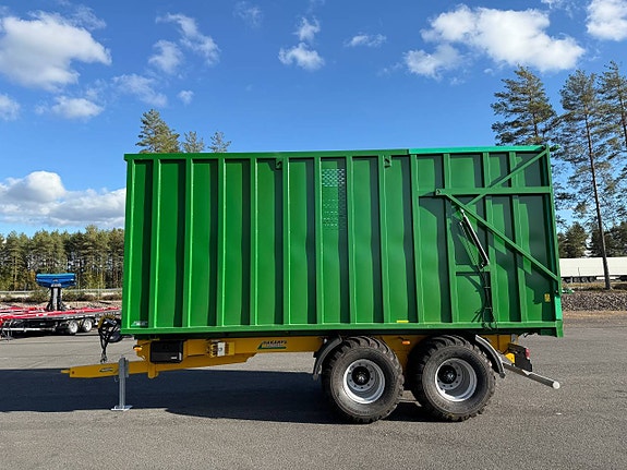 Hakarps - 20 tons ensilagekärra 710/45R22,5" 38m3 GUL / GRÖN 5 of 12
