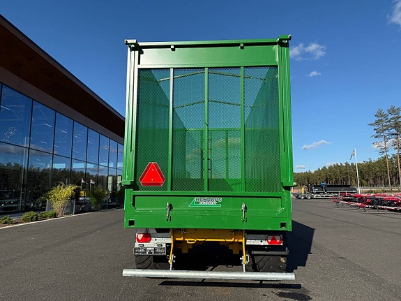 Hakarps - 20 tons ensilagekärra 710/45R22,5" 38m3 GUL / GRÖN 7 of 12