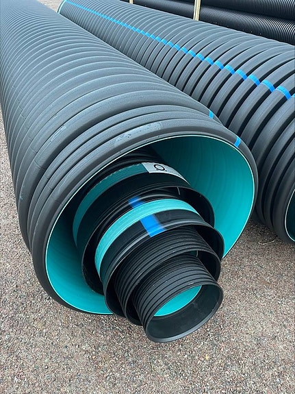 Infrapipe Vägtrumma 1000 mm 6m - omgående leverans!