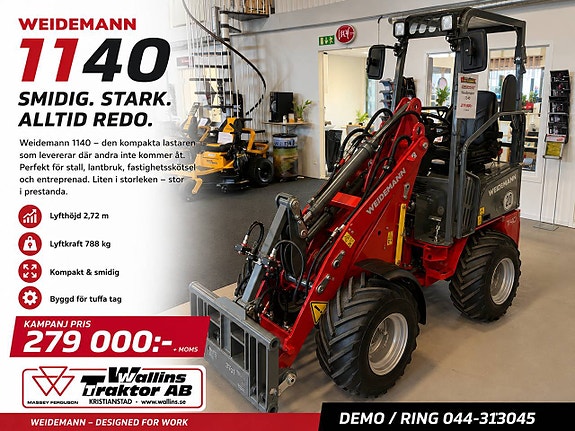 Ny Weidemann 1140 Kampanj 279 000:- +