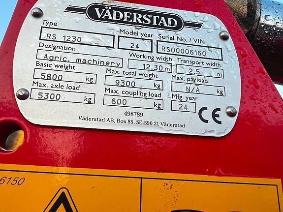 Väderstad Rexius1230 5 of 8