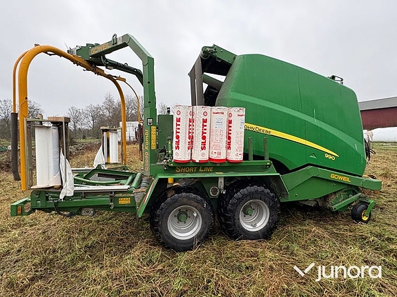 Rundbalspress, Inplastare - John Deere, Goweil G-990 7 of 15