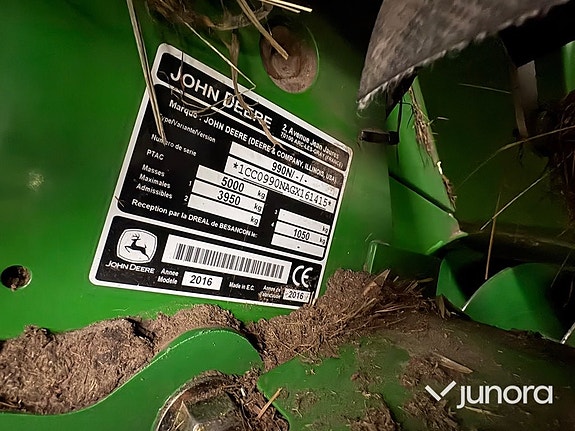 Rundbalspress, Inplastare - John Deere, Goweil G-990 10 of 15