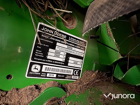 Rundbalspress, Inplastare - John Deere, Goweil G-990 9 of 15