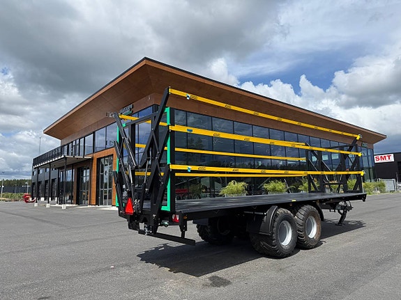 Hakarps - 22 Tons balkärra 710 däck OMGÅENDE LEV svart