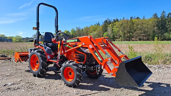 Kompakttraktor gårdstraktor Hinomoto HM-255 4WD Steg 5