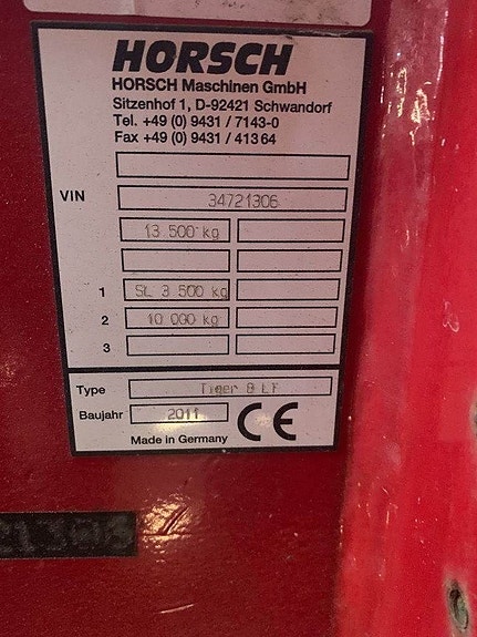 Horsch Tiger 8 LT 9 of 9