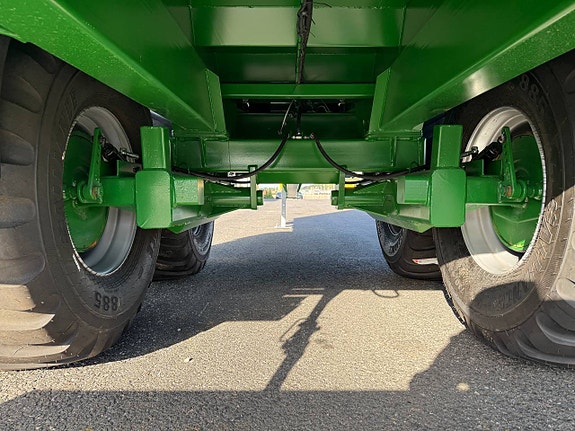 Hakarps - 20 tons ensilagekärra 710/45R22,5" 38m3 GRÖN  GRÖN 9 of 12