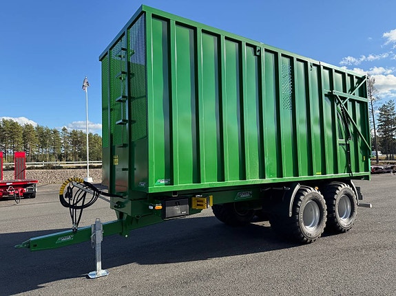Hakarps - 20 tons ensilagekärra 710/45R22,5" 38m3 GRÖN  GRÖN 4 of 12