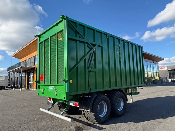 Hakarps - 20 tons ensilagekärra 710/45R22,5" 38m3 GRÖN  GRÖN