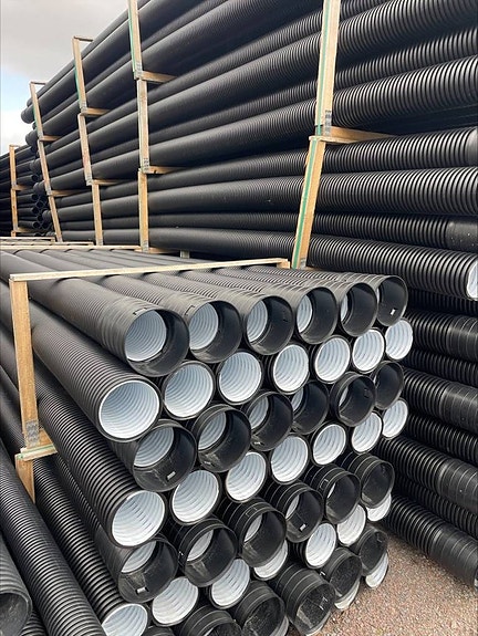 Dräneringsrör 160mm - 156 meter