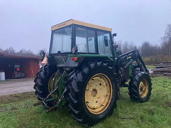 John Deere 3130 4wd med lastare OBS MOMSFRI 10 of 12