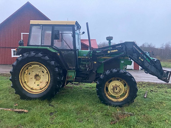 John Deere 3130 4wd med lastare OBS MOMSFRI