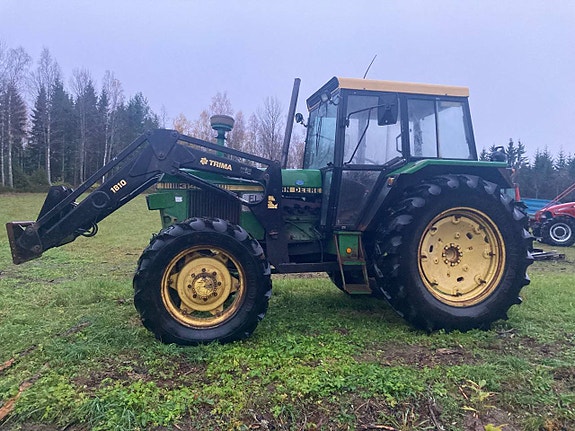 John Deere 3130 4wd med lastare OBS MOMSFRI 5 of 12