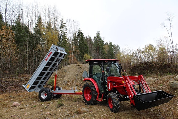 Traktor TYM 5025C 48 hk, Steg5, 4WD 11 of 11