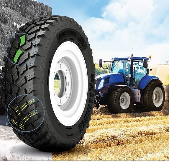 Kompletta traktorhjul för snöröjning & vinterjobb