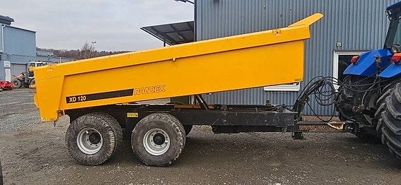 Randex XD 120 Hardox svängbart drag