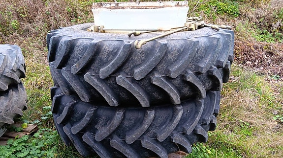 Dubbelmontage 520/85-42 med 38" ring