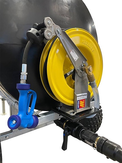 Älvestad-Tanken Bevattningsvagn 750L med pump & ramp 6 of 6