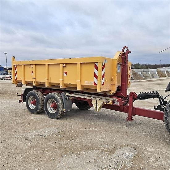 Krampe THL 11 P - Kroghejsvogn / Hooklift trailer