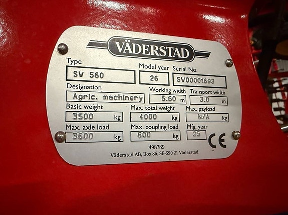 Väderstad Swift 560 6 of 10