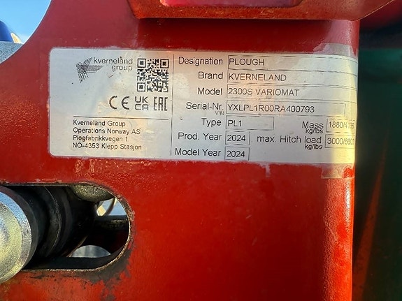Kverneland 2300S Variomat 6 of 11