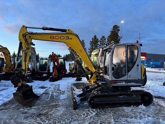 Midigrävare 8ton Wacker Neuson 399.000:-