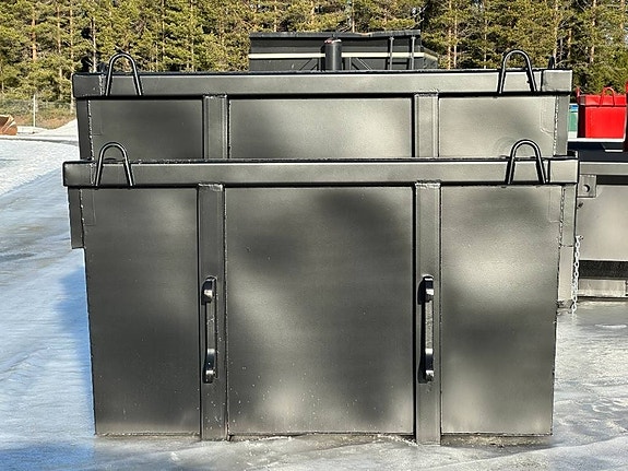 CCAB 3m3 4m3 5m3 Soplåda sopcontainer bmfäste 8 of 8