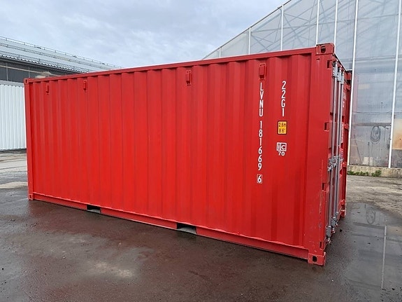 CCAB nya 20fots containers utförsäljning slumpas