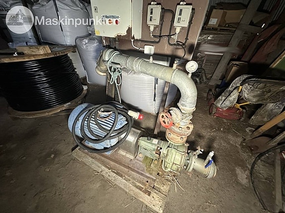 Rosenqvists Bevattningspump med elmotor