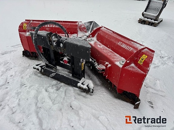 Vikplog Tokvam VT280 City med 3 - punktfäste