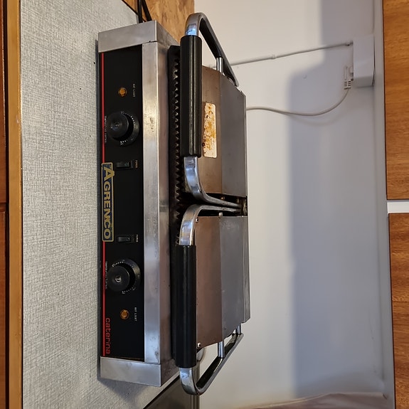 AGRENCO Caterina Dubbel Grill GH-813 Kontaktgrill 2 x 1800W