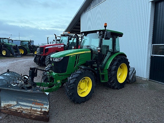 John Deere 5075 M, FL, 1.830tim plog+sandsp.