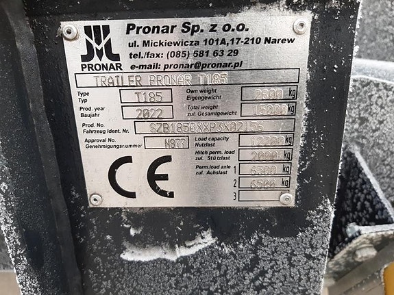 Pronar LASTVÄXLARE T185 4 of 5
