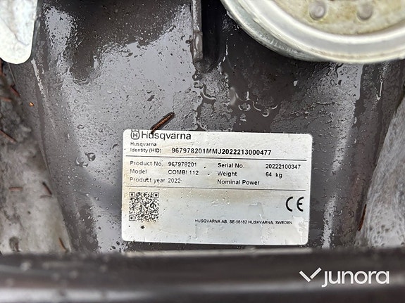 Klippaggregat - Husqvarna Combi 112 12 of 12
