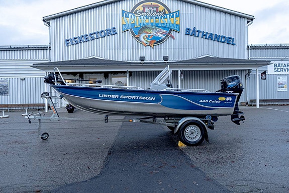 Linder 445 Catch 2016 - Tohatsu 30hk 2013 Trailer ingår