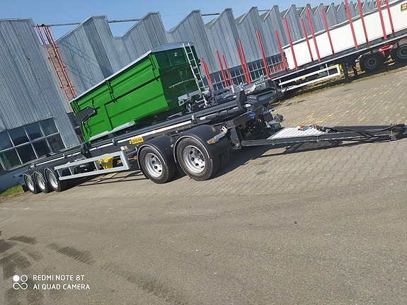 Zaslaw 5 axlad containersläp