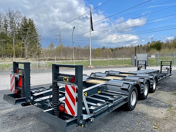 NC 3-axlad Traktordragen Skogsagri Snabb leverans