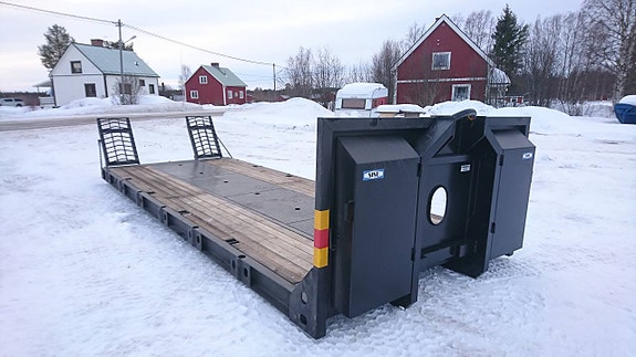 Maskinflak SISU 25 Ton 6.5m