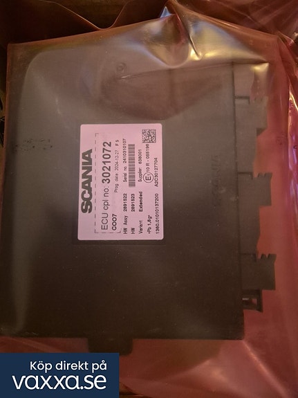 Scania ecu cordinator