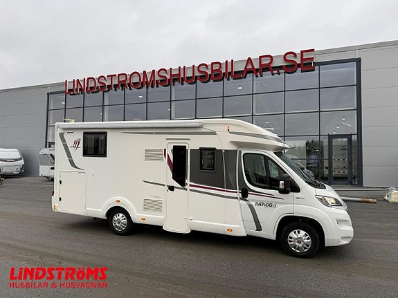 Rapido 686F Queenbed 131 HK Manuell "KÖP NU HÄMTA I VÅR"